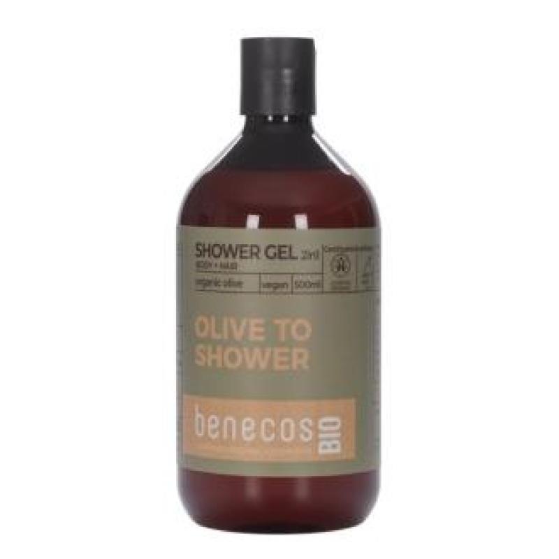 GEL DE BAÑO 2en 1 oliva 500ml. BIO VEGANO