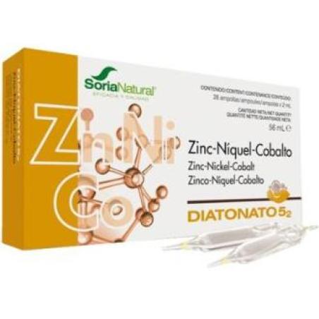 DIATONATO 5/2 zinc-niquel-cobalto 28viales