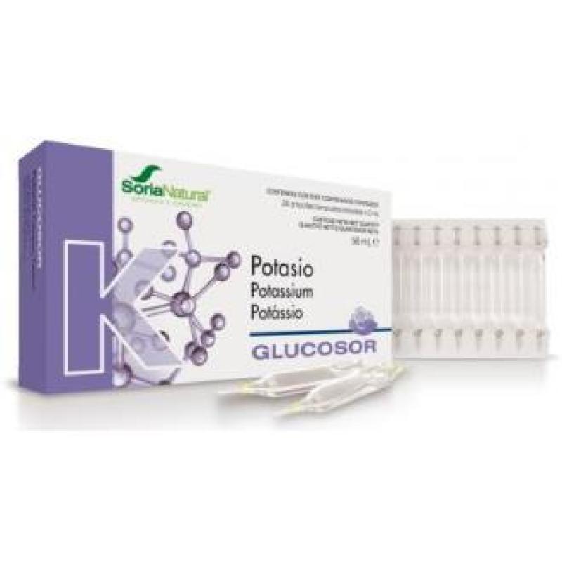 GLUCOSOR potasio 28amp.