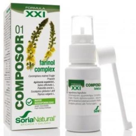 COMPOSOR 01 farinol complex XXI 30ml. spray