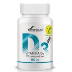 VITAMINA D3 liberacion sostenida 250mg 150co VEGAN