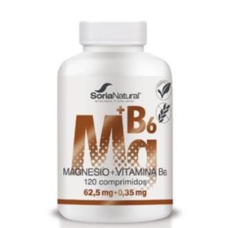 MAGNESIO+VIT B6 liberacion sostenida 1550mg 120com