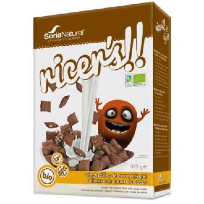 RICERS CEREALES cacao y avellanas 375g BIO VEGAN