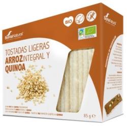 TOSTADAS DE ARROZ integral Y QUINOA 85gr. BIO