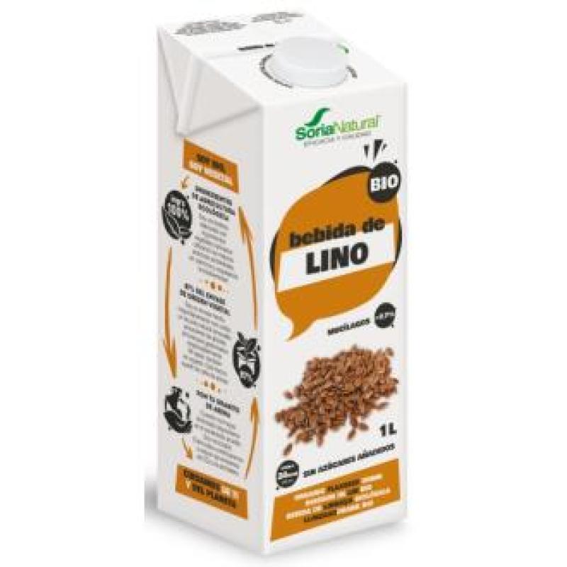 BEBIDA VEGETAL DE LINO 1lt 6uds. BIO S/A