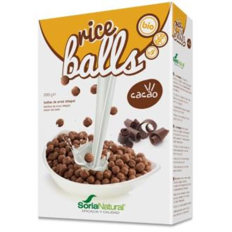 RICERS BALLS ARROZ con chocolate 250gr.BIO VEGAN