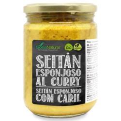 SEITAN ESPONJOSO al curry 375gr.