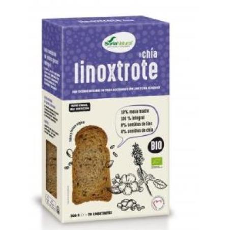 BISCOTE LINOXTROTE integral con lino-chia 300g BIO