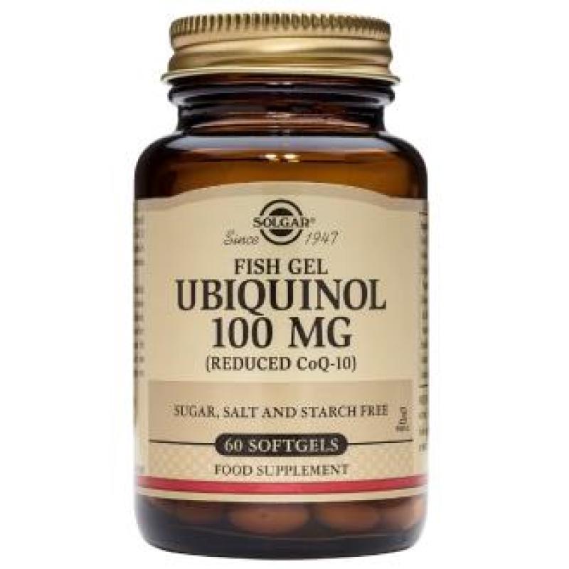 FISHGEL UBIQUINOL 100mg. 60cap.