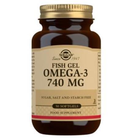 FISH GEL OMEGA 3 740mg. 50cap.blanda