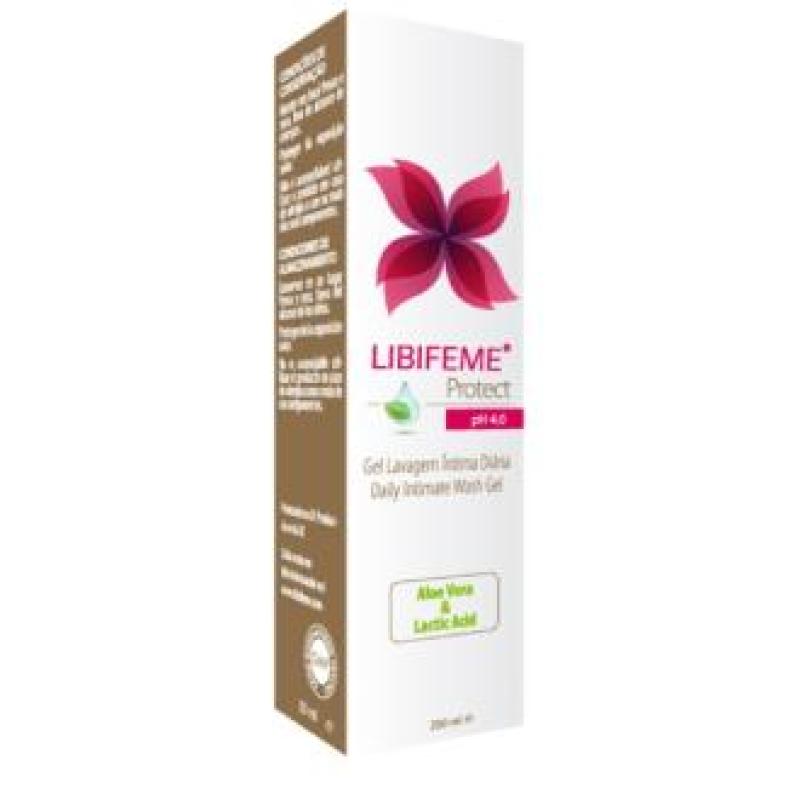 LIBIFEME PROTECT gel lavado intimo 200ml.