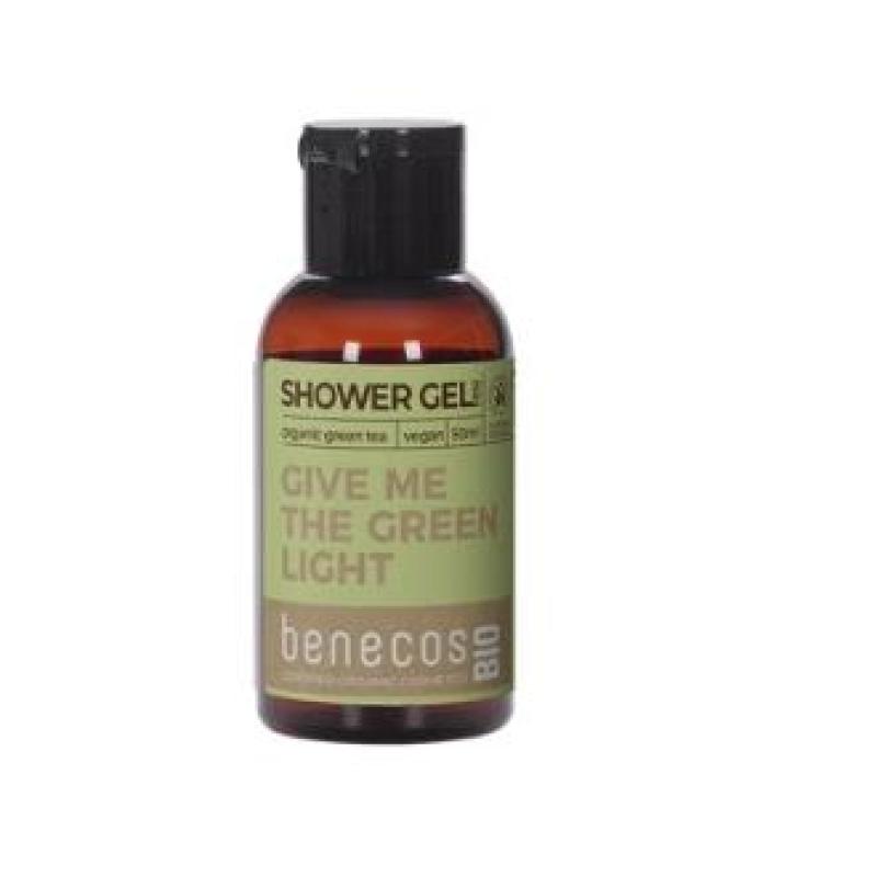 GEL DE BAÑO te verde mini viaje 50ml. BIO VEGANO