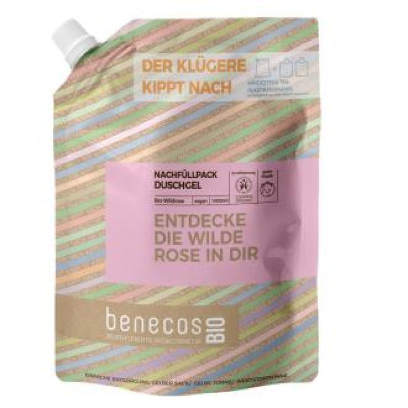 GEL DE BAÑO rosa m.recarga 1lt. BIO VEGANO