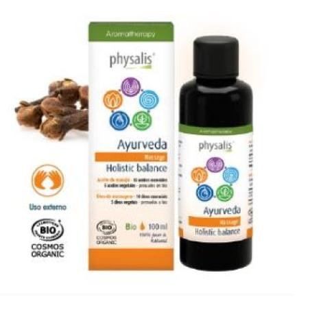 AYURVEDA holistic balance aceite masaje 100ml. BIO