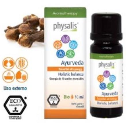 AYURVEDA sinergia aceite esencial 10ml. BIO