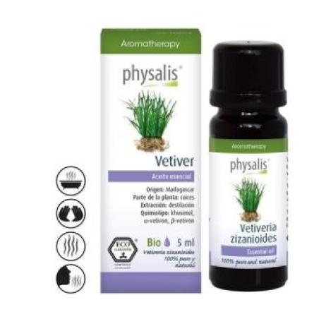 VETIVER aceite esencial 5ml. BIO