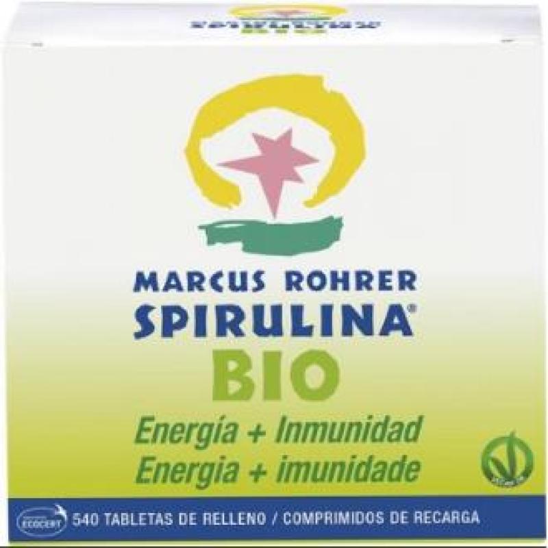 SPIRULINA BIO RECARGA 540comp. MARCUS ROHRER