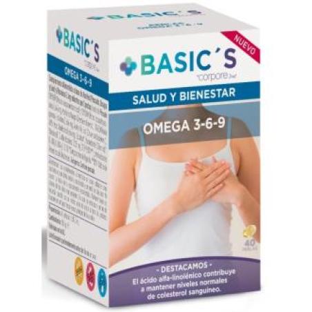 CORPORE BASICS omega 3-6-9 40perlas