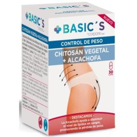 CORPORE BASICS chitosan vegetal 30cap.