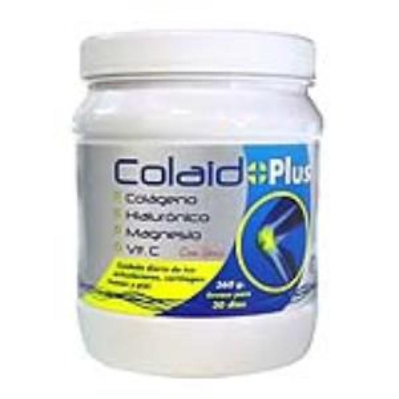 COLAID PLUS colageno,ac.hialuronico 360gr.