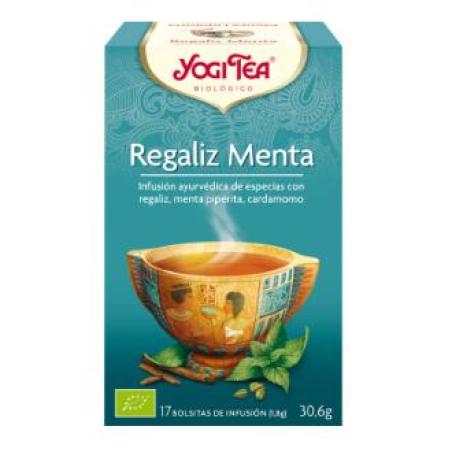 YOGI TEA REGALIZ y MENTA 17infusiones