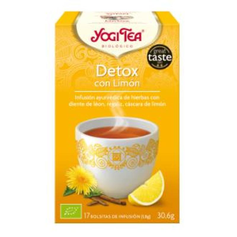 YOGI TEA DETOX CON LIMON 17infusiones