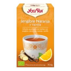 YOGI TEA JENGIBRE-NARANJA-VAINILLA 17infusiones