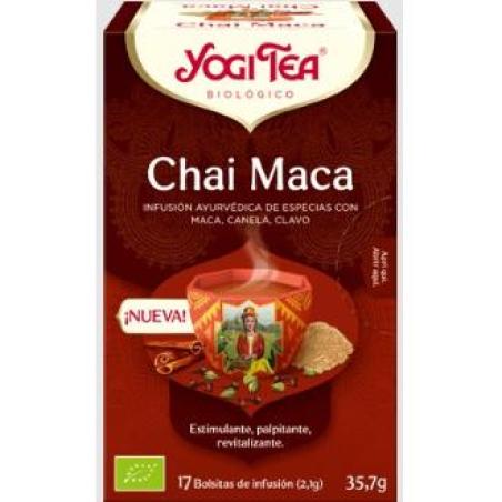 YOGI TEA CHAI MACA  17infusiones