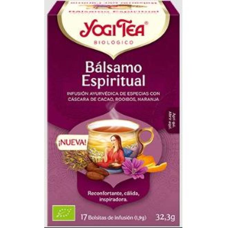 YOGI TEA BALSAMO ESPIRITUAL 17infusiones. BIO