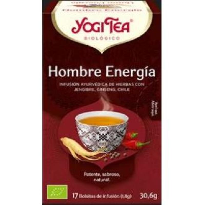 YOGI TEA HOMBRE ENERGIA 17infusiones. BIO