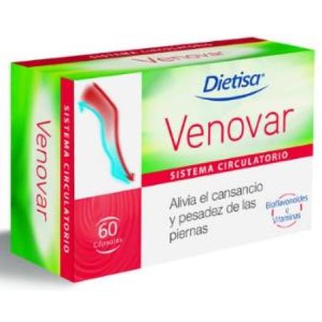 DIETKUM VENOVAR circulacion piernas 60cap.