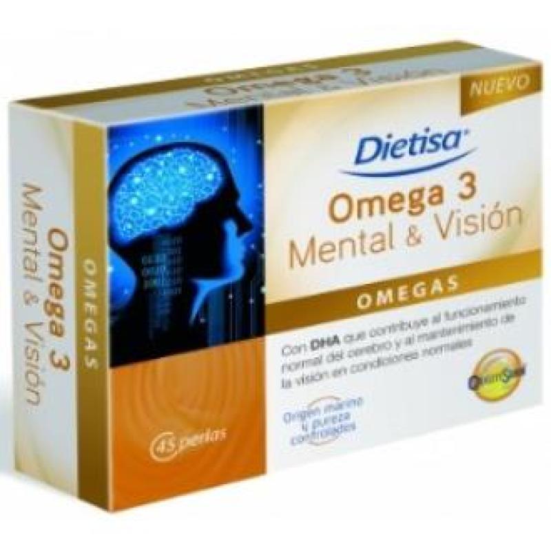 OMEGA 3 mental y vision 45perlas