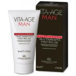 VITA-AGE UOMO tratamiento facial relajante 50ml.