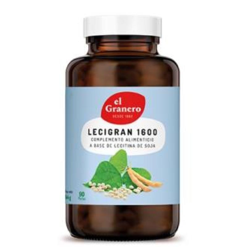 LECITINA DE SOJA LECIGRAN 1600mg. 90perlas