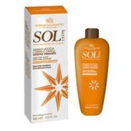 SOL LEON gel de ducha cuerpo y cabello 400ml.