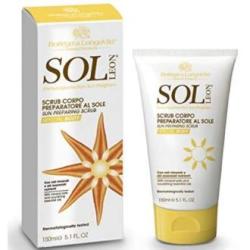 SOL LEON exfoliante antes del sol 150ml.