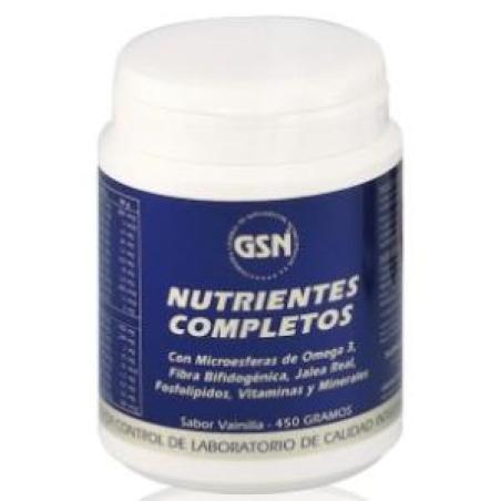 NUTRIENTES COMPLETOS sabor chocolate 450gr