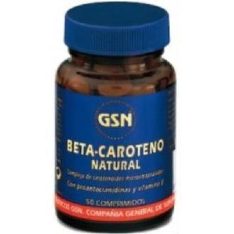 BETACAROTENO NATURAL 50comp.