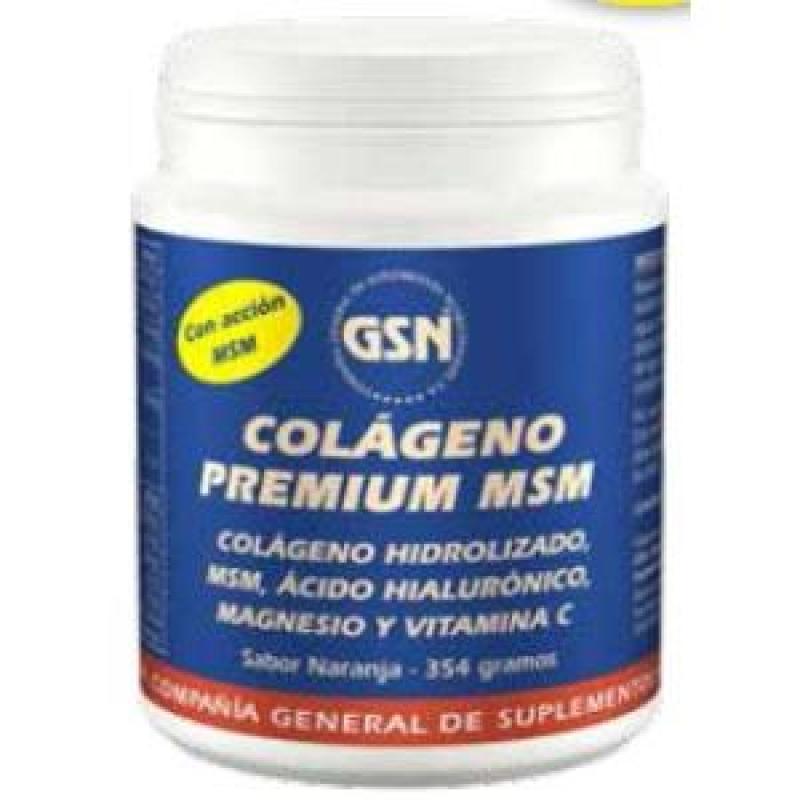 COLAGENO PREMIUM MSM sabor naranja 354gr.