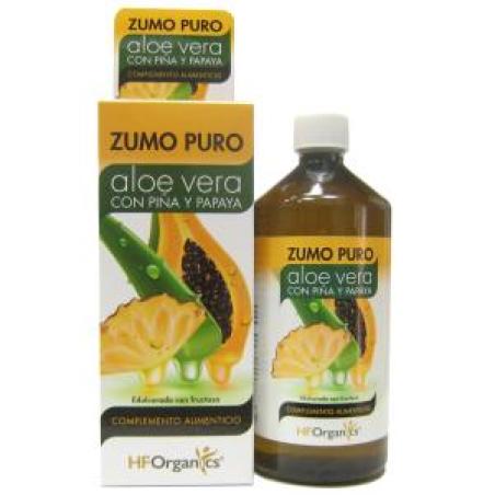 ZUMO PURO ALOE VERA piña y papaya 1litro