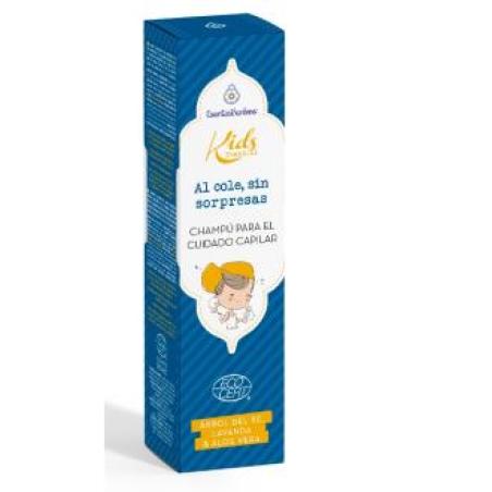 CHAMPU CUIDADO CAPILAR infantil  antipiojos100ml.