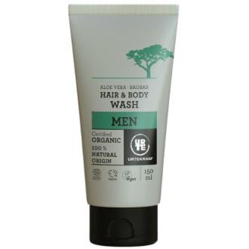 CHAMPU GEL ALOE-BAOBAB MEN 150ml. ECO VEGAN