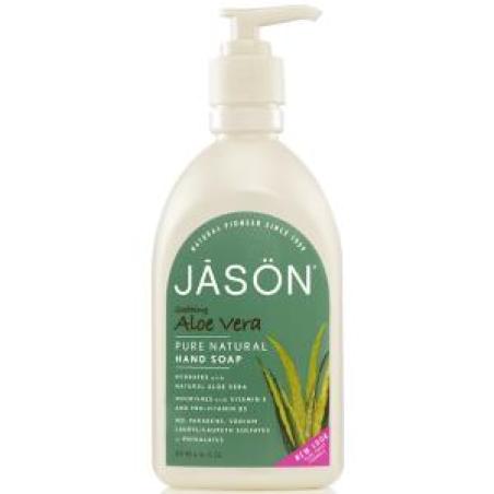 SATIN SOAP jabon de manos ALOE VERA 473ml.