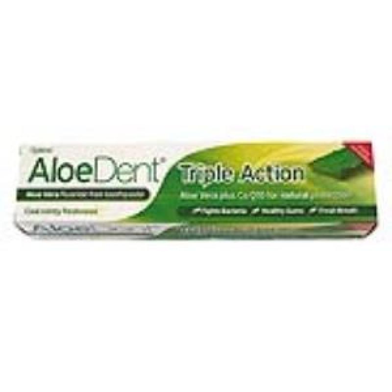 ALOEDENT ALOE VERA triple accion dentifrico 100ml.