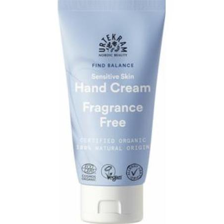 FRAGANCE FREE crema de manos 75ml. ECO VEGAN