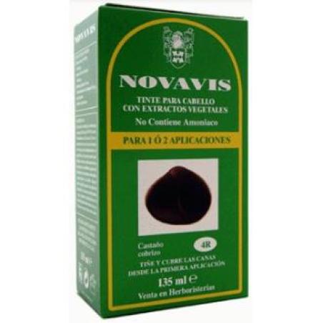 TINTE NOVAVIS 4R CASTAÑO COBRIZO 120ml.