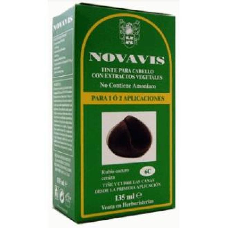 TINTE NOVAVIS 6C RUBIO OSCURO CENIZA 120ml.