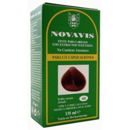 TINTE NOVAVIS 6D RUBIO OSCURO DORADO 120ml.