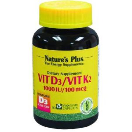 VITAMINA D3 VITAMINA K2 100mcg 90cap.