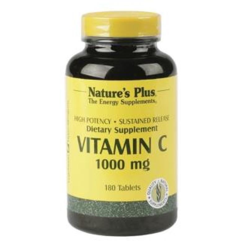 VIT. C 1000mg.con escaramujo 180comp.